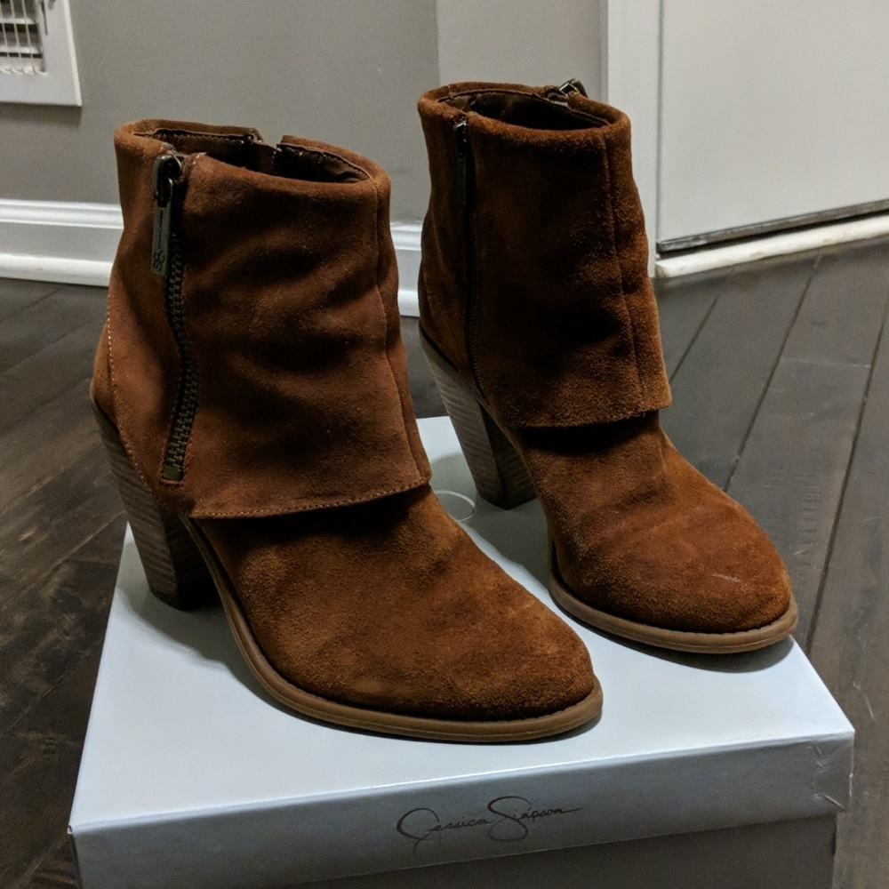 Jessica Simpson booties (Caufield)